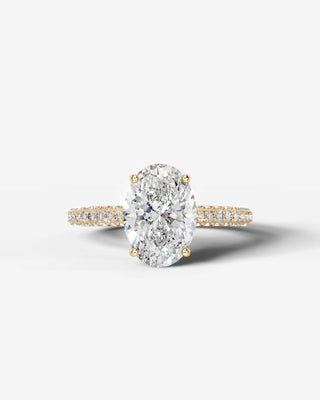 Marquise Solitaire With Tulip Prongs Lab Grown Diamond Engagement Ring