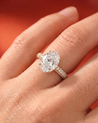 Marquise Solitaire With Tulip Prongs Lab Grown Diamond Engagement Ring