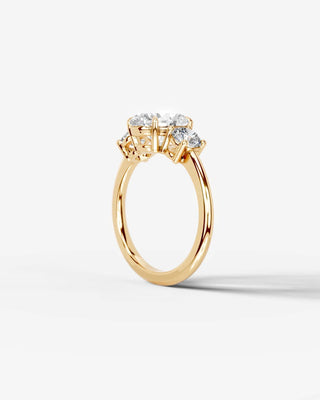 Marquise Solitaire With Tulip Prongs Lab Grown Diamond Engagement Ring