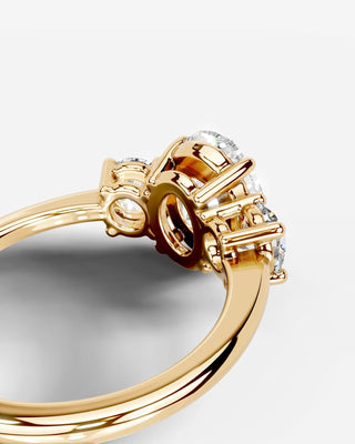 Marquise Solitaire With Tulip Prongs Lab Grown Diamond Engagement Ring