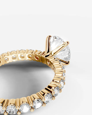 Marquise Solitaire With Tulip Prongs Lab Grown Diamond Engagement Ring