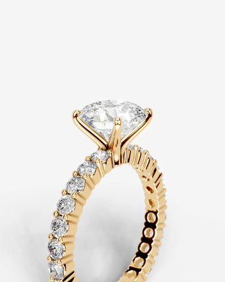 Marquise Solitaire With Tulip Prongs Lab Grown Diamond Engagement Ring