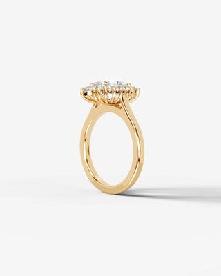 Marquise Solitaire With Tulip Prongs Lab Grown Diamond Engagement Ring
