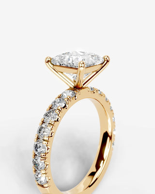 Marquise Solitaire With Tulip Prongs Lab Grown Diamond Engagement Ring