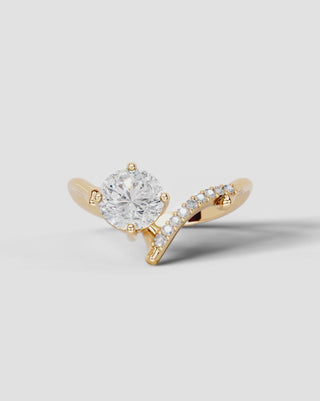 Marquise Solitaire With Tulip Prongs Lab Grown Diamond Engagement Ring