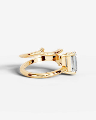 Marquise Solitaire With Tulip Prongs Lab Grown Diamond Engagement Ring