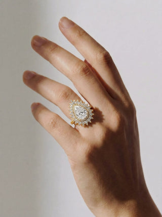 Marquise Solitaire With Tulip Prongs Lab Grown Diamond Engagement Ring