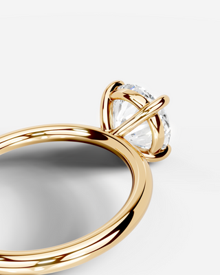 Marquise Solitaire With Tulip Prongs Lab Grown Diamond Engagement Ring