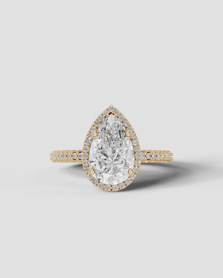 Marquise Solitaire With Tulip Prongs Lab Grown Diamond Engagement Ring
