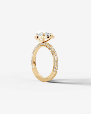 Marquise Solitaire With Tulip Prongs Lab Grown Diamond Engagement Ring