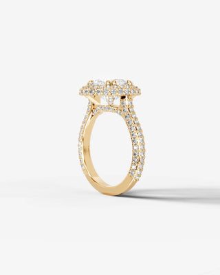 Marquise Solitaire With Tulip Prongs Lab Grown Diamond Engagement Ring