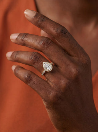 Marquise Solitaire With Tulip Prongs Lab Grown Diamond Engagement Ring
