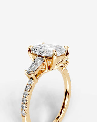Marquise Solitaire With Tulip Prongs Lab Grown Diamond Engagement Ring