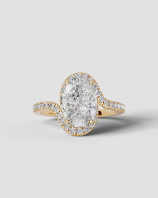 Marquise Solitaire With Tulip Prongs Lab Grown Diamond Engagement Ring