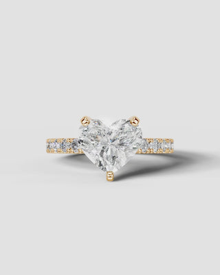 Marquise Solitaire With Tulip Prongs Lab Grown Diamond Engagement Ring