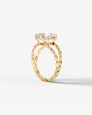 Marquise Solitaire With Tulip Prongs Lab Grown Diamond Engagement Ring