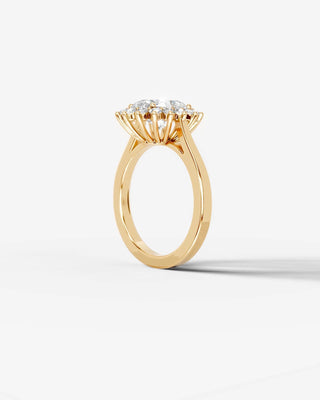 Marquise Solitaire With Tulip Prongs Lab Grown Diamond Engagement Ring