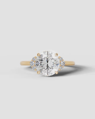 Marquise Solitaire With Tulip Prongs Lab Grown Diamond Engagement Ring