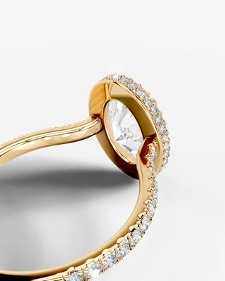 Marquise Solitaire With Tulip Prongs Lab Grown Diamond Engagement Ring