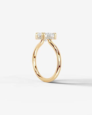 Marquise Solitaire With Tulip Prongs Lab Grown Diamond Engagement Ring