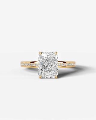 Marquise Solitaire With Tulip Prongs Lab Grown Diamond Engagement Ring