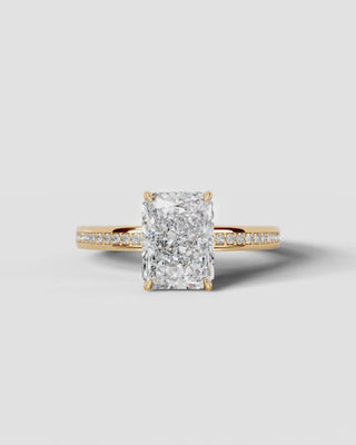 Marquise Solitaire With Tulip Prongs Lab Grown Diamond Engagement Ring