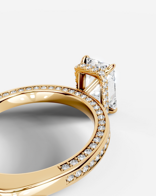 Marquise Solitaire With Tulip Prongs Lab Grown Diamond Engagement Ring