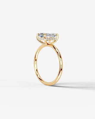 Marquise Solitaire With Tulip Prongs Lab Grown Diamond Engagement Ring
