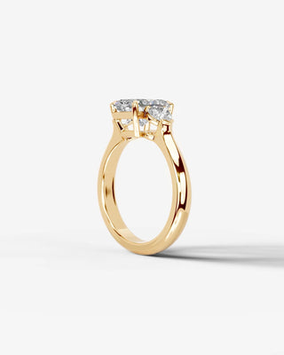 Marquise Solitaire With Tulip Prongs Lab Grown Diamond Engagement Ring