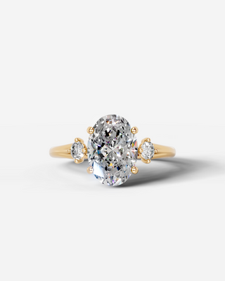 Marquise Solitaire With Tulip Prongs Lab Grown Diamond Engagement Ring
