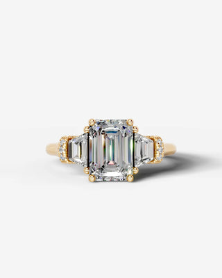 Marquise Solitaire With Tulip Prongs Lab Grown Diamond Engagement Ring