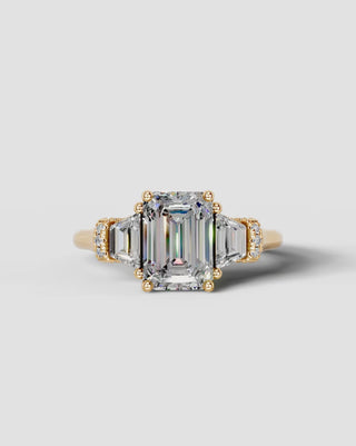 Marquise Solitaire With Tulip Prongs Lab Grown Diamond Engagement Ring