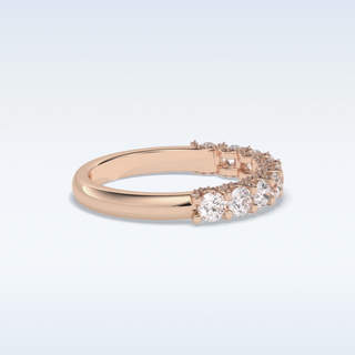 Moissanite Bridal Set – 3.0 CT Round Cut Engagement Ring with Matching Band 17