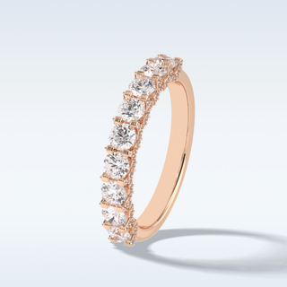 Moissanite Bridal Set – 3.0 CT Round Cut Engagement Ring with Matching Band 20