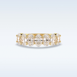 Moissanite Bridal Set – 2.5 CT Round Cut Engagement Ring with Matching Band 22