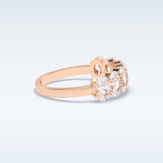 Moissanite Bridal Set – 2.5 CT Round Cut Engagement Ring with Matching Band 38