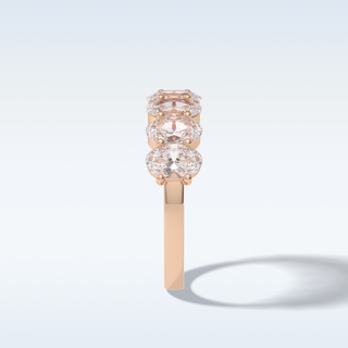 Moissanite Bridal Set – 2.5 CT Round Cut Engagement Ring with Matching Band 39