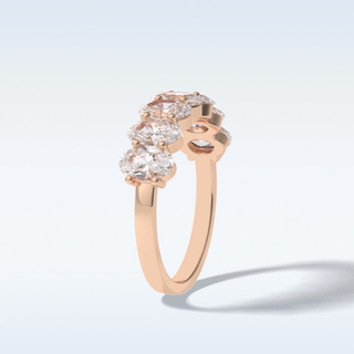 Moissanite Bridal Set – 2.5 CT Round Cut Engagement Ring with Matching Band 40