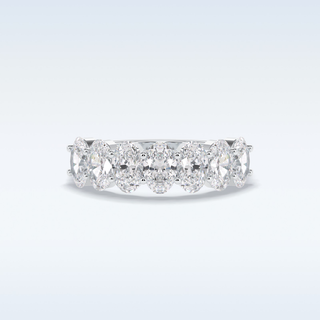 Moissanite Bridal Set – 2.5 CT Round Cut Engagement Ring with Matching Band 8