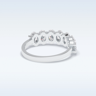 Moissanite Bridal Set – 2.5 CT Round Cut Engagement Ring with Matching Band 9