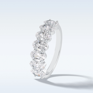 Moissanite Bridal Set – 2.5 CT Round Cut Engagement Ring with Matching Band 12