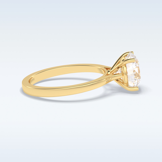 Moissanite Bridal Set – 2.5 CT Round Cut Engagement Ring with Matching Band 17