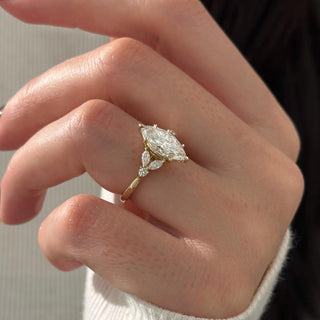 Round Halo, Pave & Split Shank Engagement Ring – 1.93 CT Lab Grown Diamond