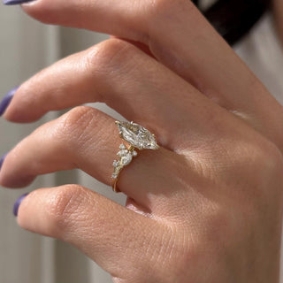 Round Halo, Pave & Split Shank Engagement Ring – 1.93 CT Lab Grown Diamond