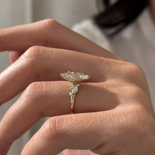 Round Halo, Pave & Split Shank Engagement Ring – 1.93 CT Lab Grown Diamond