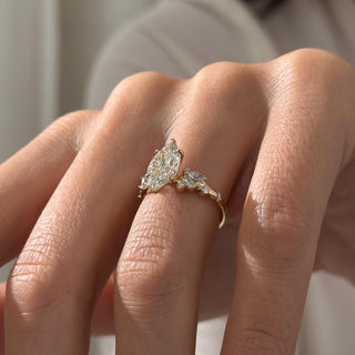Round Halo, Pave & Split Shank Engagement Ring – 1.93 CT Lab Grown Diamond