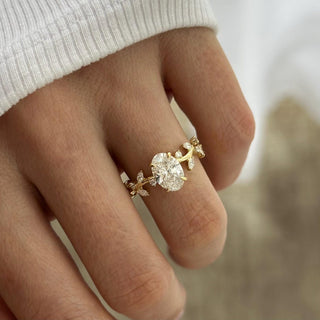 Round Halo, Pave & Split Shank Engagement Ring – 1.93 CT Lab Grown Diamond