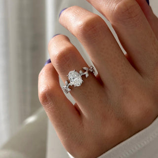 Round Halo, Pave & Split Shank Engagement Ring – 1.93 CT Lab Grown Diamond