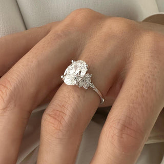 Round Halo, Pave & Split Shank Engagement Ring – 1.93 CT Lab Grown Diamond