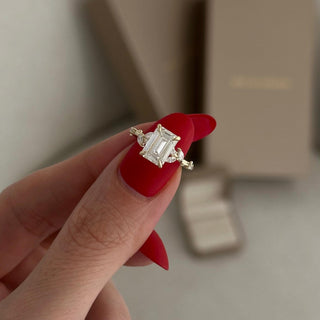 Round Halo, Pave & Split Shank Engagement Ring – 1.93 CT Lab Grown Diamond